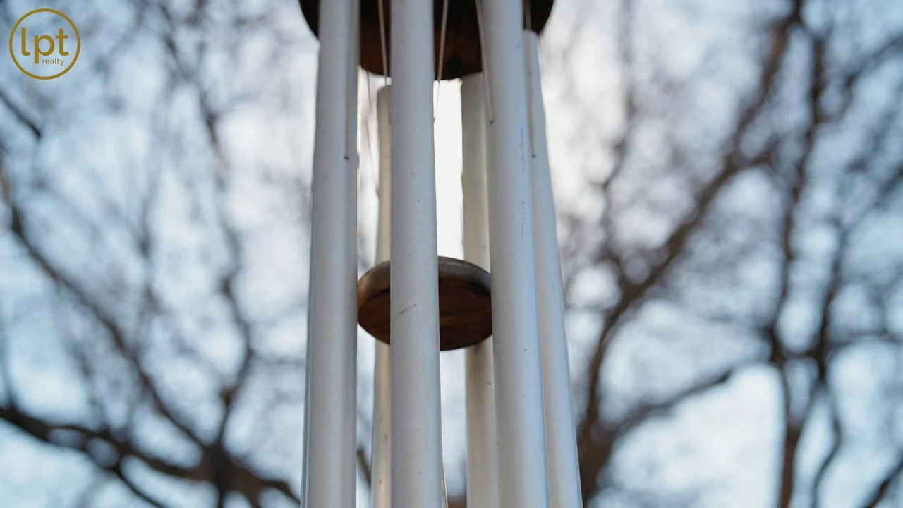 Exterior detail at 3721 Lakeview Drive, from the property film