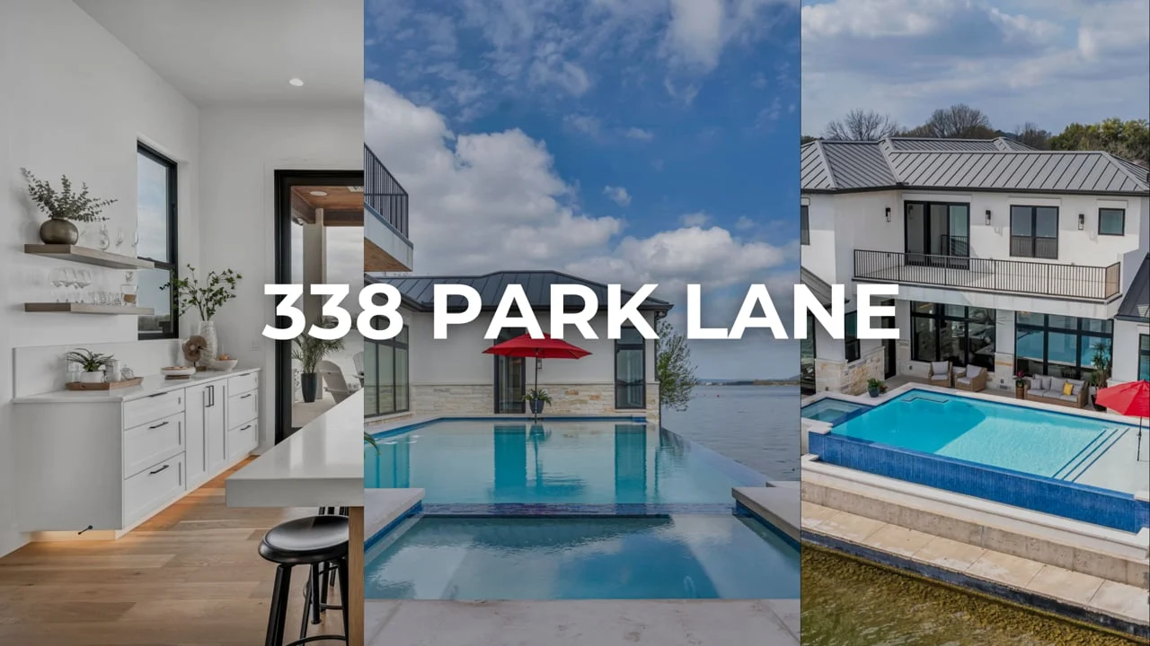 Interiors, exterior and pool at 338 Park Lane, from the property film