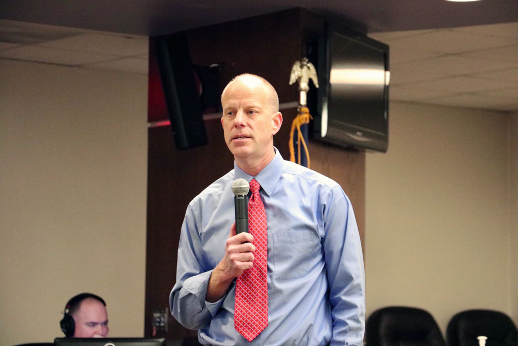 Outgoing MFISD Superintendent Chris Allen