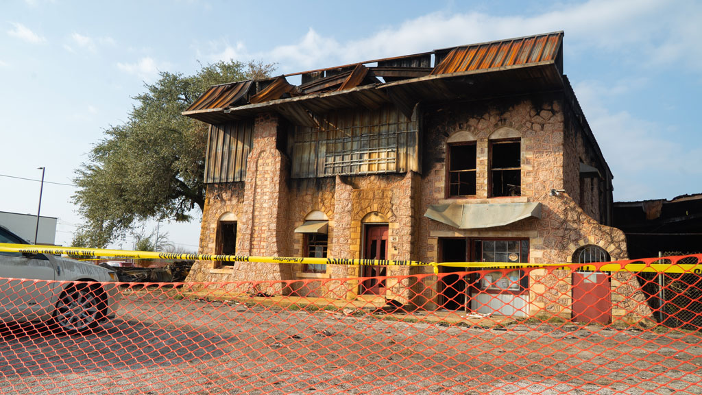 Reagor building in Burnet