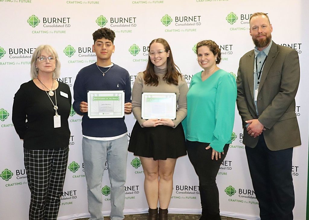 BCISD Students of the Month for January 2023