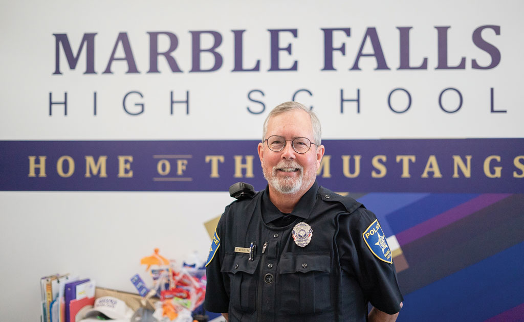 School resource officer Tim McIntyre