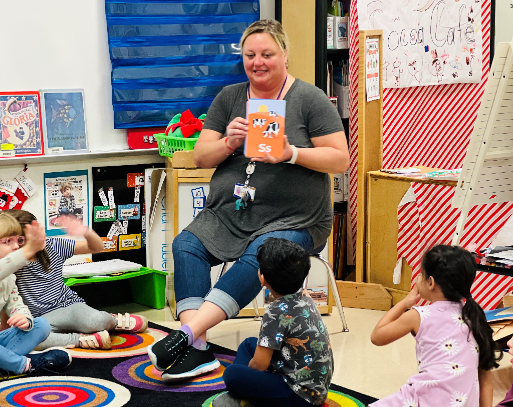 Colt Elementary School paraprofessional Misty Reid