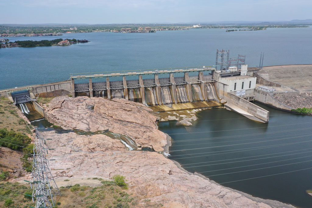 Wirtz Dam on Lake LBJ