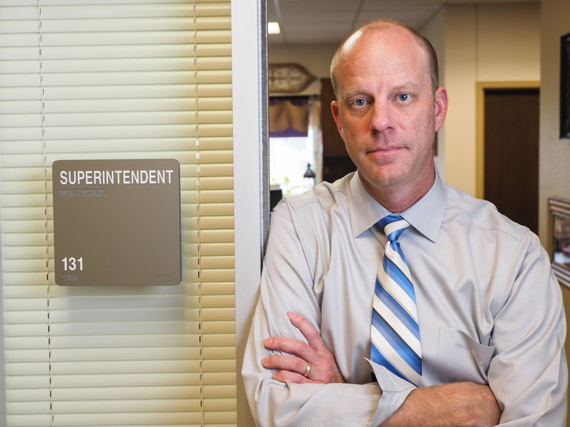 Marble Falls Independent School District Superintendent Dr. Chris Allen
