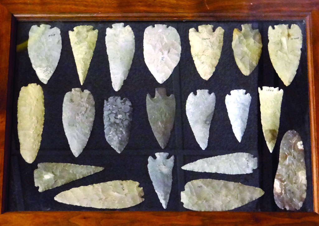 Native American arrowheads