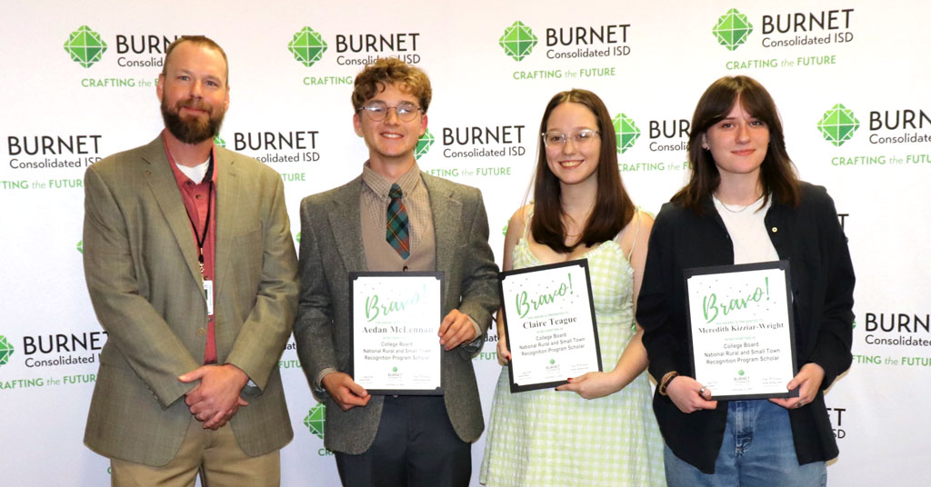 Burnet High School College Board students