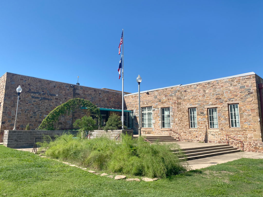 • Austin Real Estate Photography • Austin Drone Photography • Commercial Real Estate Photography Llano County Library in Llano, Texas